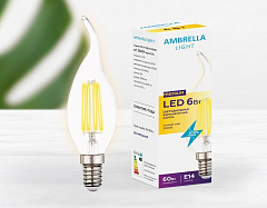    Ambrella light E14 6W 3000K  202214