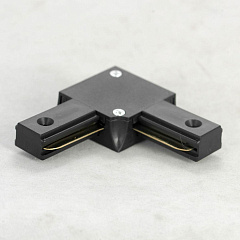 Коннектор Lussole LGO 10325 угловой коннектор черный