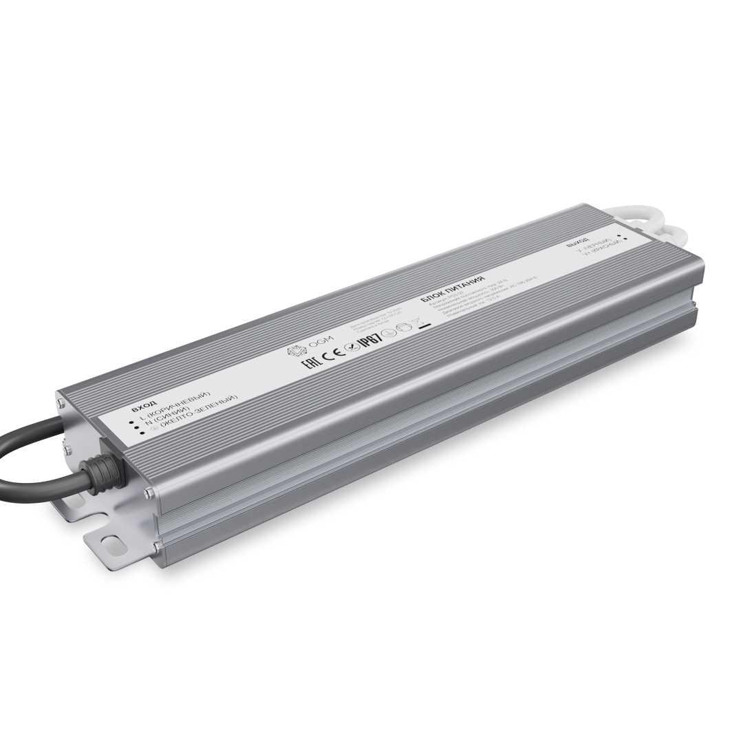 Блок питания OGM 24V 300W IP67 12,5A PS3-93
