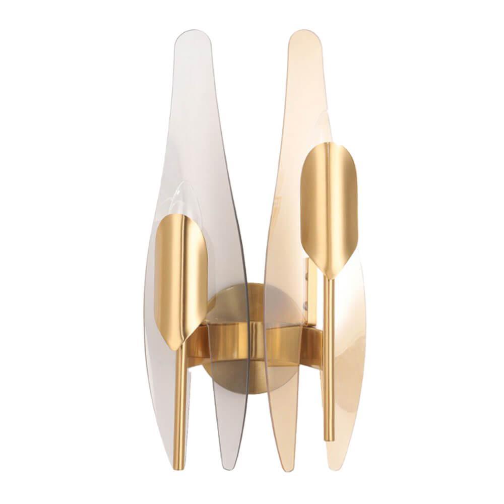  Crystal Lux Casa AP2 Brass