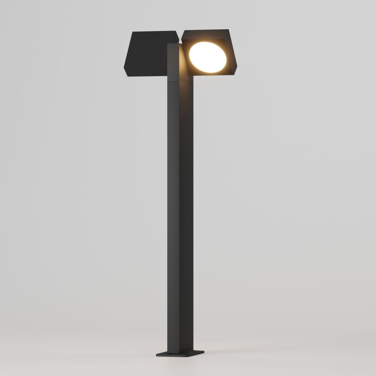 Садово-парковый светильник Elektrostandard Twin 3000K черный (35170/F) a072076