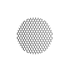 Антибликовая решетка Denkirs Net DK1500-BK