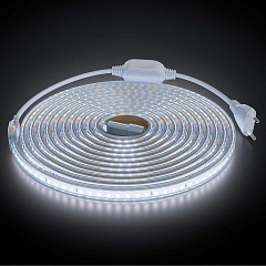 Комплект светодиодной влагозащищенной ленты OGM 6W/m 120LED/m 2835SMD холодный белый 5M SL-67