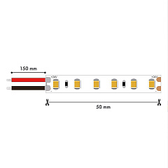 Лента светодиодная 5M SMD2835 4.8W/m 4000K IP20 Favourite 2001-40520