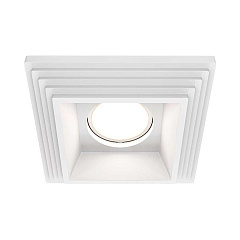 Встраиваемый светильник Maytoni Gyps DL005-1-01-W